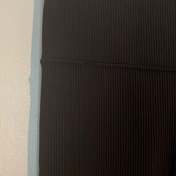 Athleta | Elation High Rise Ribbed Legging Medium Yoga Dance Workout Activewear - Picture 9 of 12